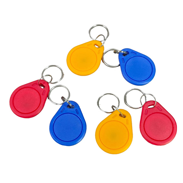 Porte-cl&eacute;s RFID de contr&ocirc;le d'acc&egrave;s r&eacute;inscriptible ABS