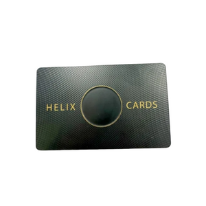 High-End-Metallkarte mit kreativer Textur und NFC-Visitenkarte