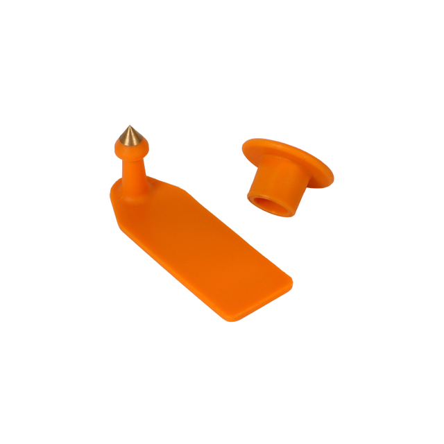52 * Ferme 18 mm Utiliser TPU RFID Identification animale Tag Tag de chèvre de moutons Étiquettes d'oreille