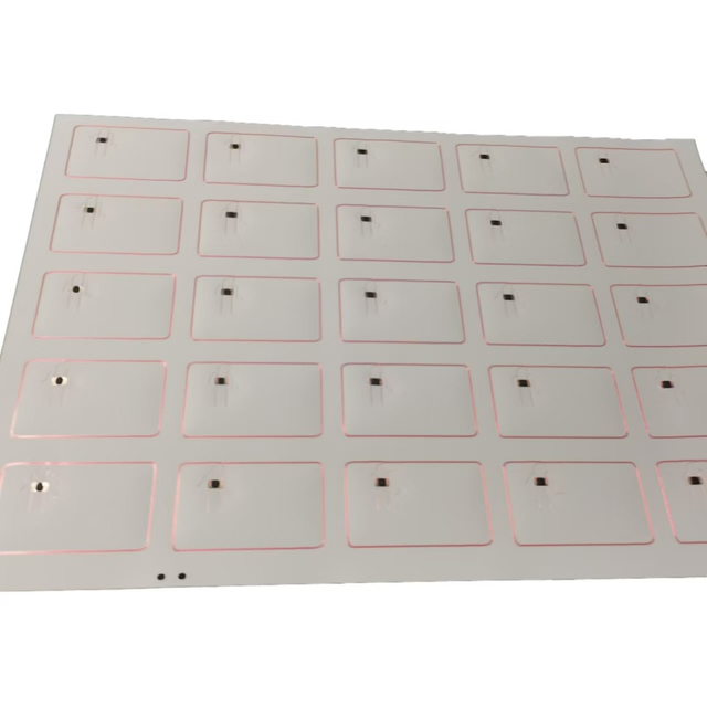 HF 13.56MHz Layout 5*5 RFID Prelam Prelam Sheet for RFID Smart Card