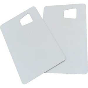 Thẻ trống ID Polycarbonate b&oacute;ng 0,76mm với cửa sổ trong suốt