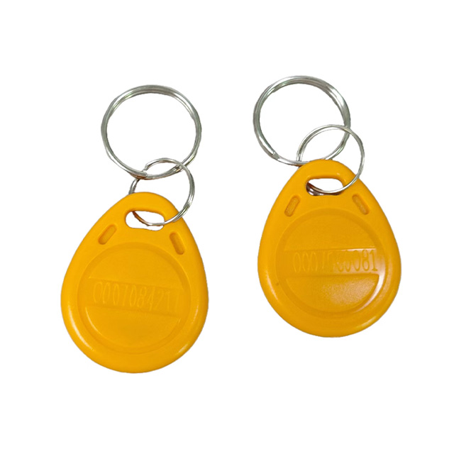 Porte-cl&eacute;s RFID de contr&ocirc;le d'acc&egrave;s r&eacute;inscriptible ABS
