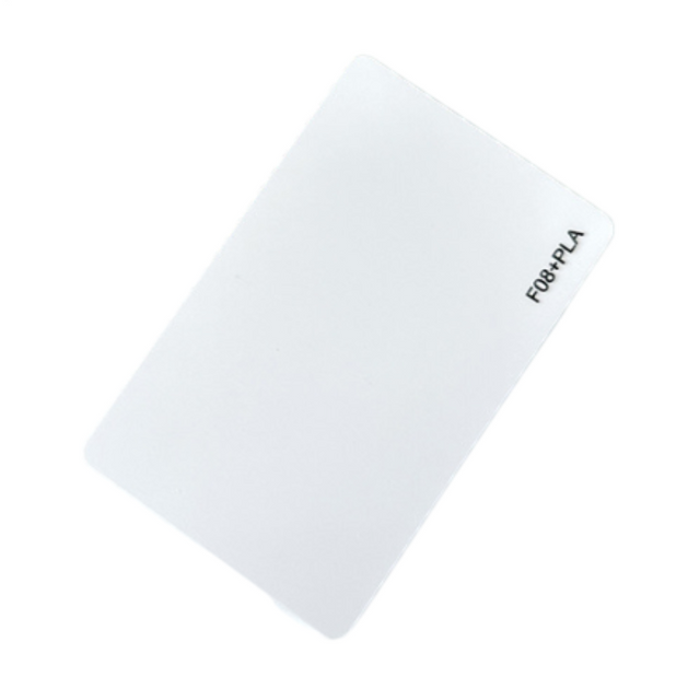 carte vierge &eacute;cologique de cartes PLA 13.56mhz avec la puce F08