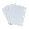 Benutzerdefiniertes Plastik-Plastik-PVC 3-UP-Key-Tag-Kombinationskarte mit Lochpunsch