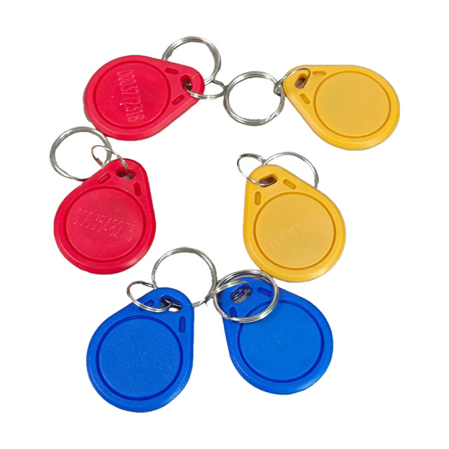 Porte-cl&eacute;s RFID de contr&ocirc;le d'acc&egrave;s r&eacute;inscriptible ABS