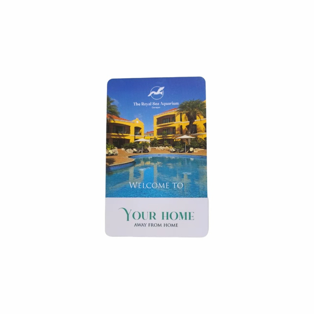 125 كيلو هرتز /13.56 ميجا هرتز بطاقة مفتاح فندق RFID ل RFID Keycard Lock