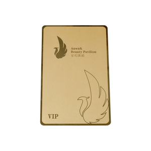 Thẻ kim loại doanh nghiệp trung th&agrave;nh bằng th&eacute;p kh&ocirc;ng gỉ kh&ocirc;ng tiếp x&uacute;c Vip