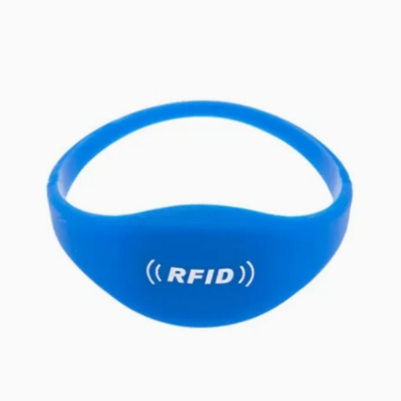 13,56 MHz RFID-Silikonarmband ISO14443A NFC-Armband mit individuellem Logo 