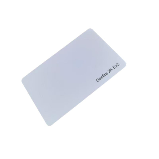 Desfire EV3 2K فارغة بطاقة بيضاء 13.56 ميجا هرتز RFID NFC الذكية