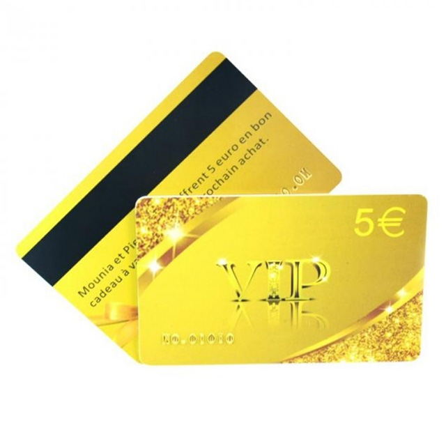Carte VIP Diamond de fid&eacute;lit&eacute; d'adh&eacute;sion &agrave; bande magn&eacute;tique