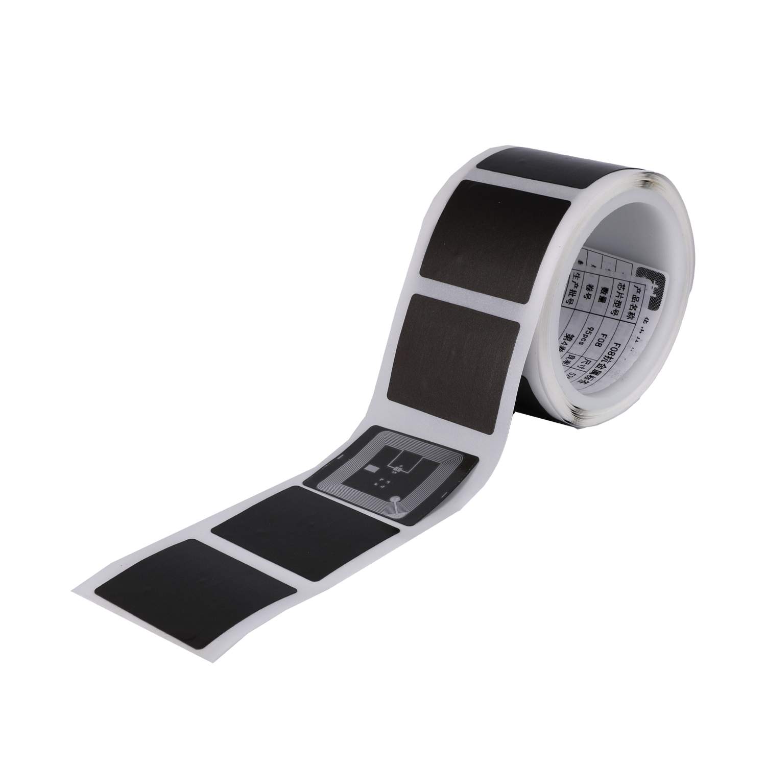 13.56MHz F08 RFID TAG Paper NFC مضاد للمعادن ملصقات لتحديد