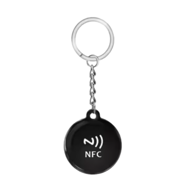 &Eacute;tiquettes volantes avec Logo personnalis&eacute; &eacute;tanche 13.56mhz, porte-cl&eacute;s &eacute;poxy Nfc, &eacute;tiquette d'affaires pour m&eacute;dias sociaux