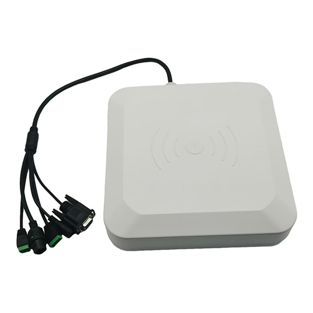 8dbi RFID ریڈر UHF انٹیگریٹڈ ریڈر پارکنگ رسائی