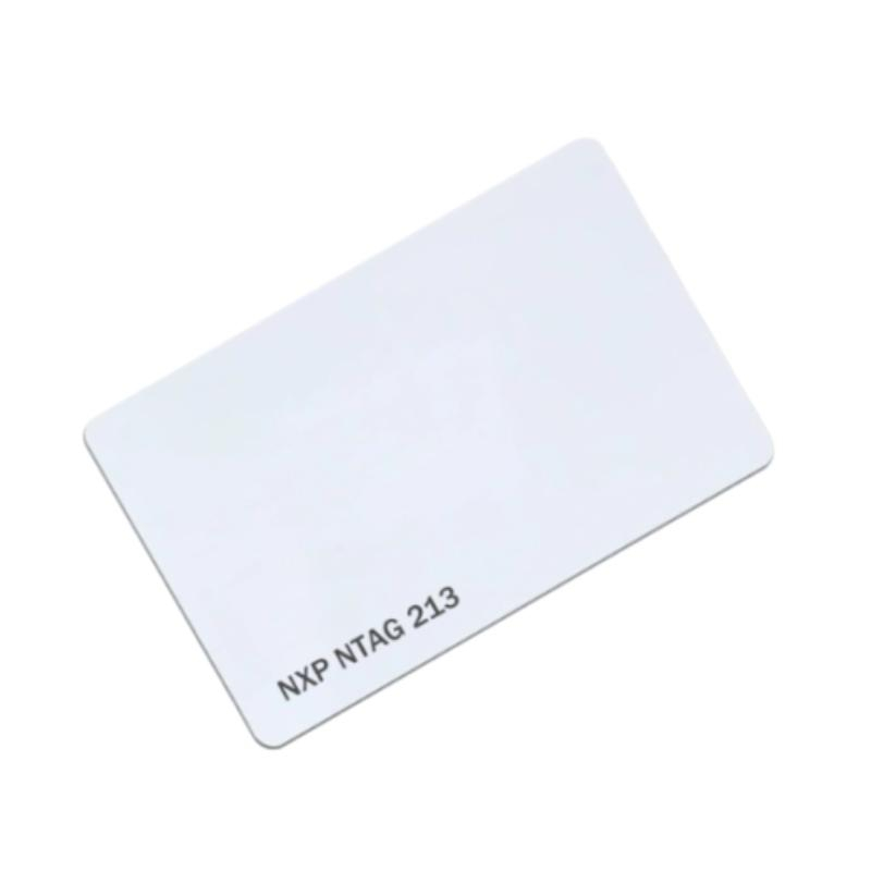Thẻ NFC trắng PVC NTAG213 Thẻ trống cho thẻ kinh doanh kỹ thuật số NFC