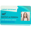 Custom Photo Printing wasserdichte PVC -Mitarbeiterschule Schülerausweise Karten