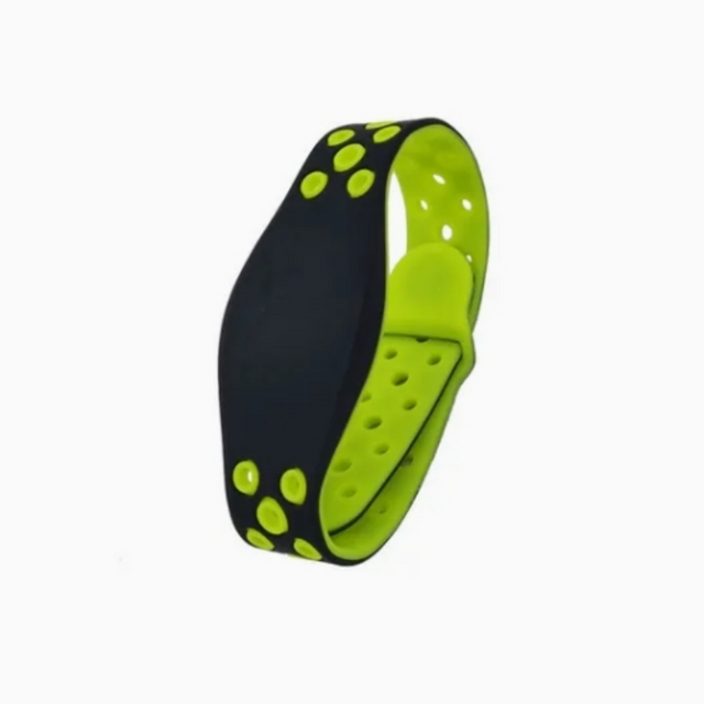 Bracelet en silicone &eacute;tanche r&eacute;glable HF 13,56 MHz NFC RFID pour paiement sans esp&egrave;ces