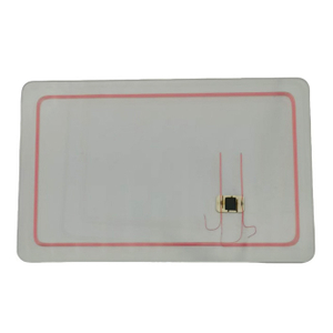 13.56MHz شفافة واضحة F08 بطاقة أعمال NFC