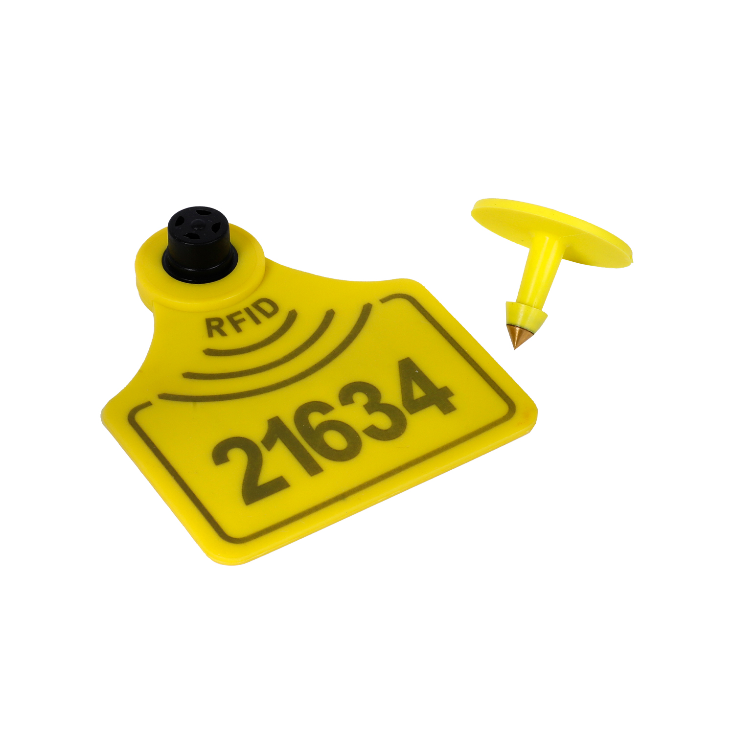 860–960 MHz UHF-Chip, lange Reichweite, Tier-TPU-RFID-Ohrmarke f&uuml;r Rinder, Schweine