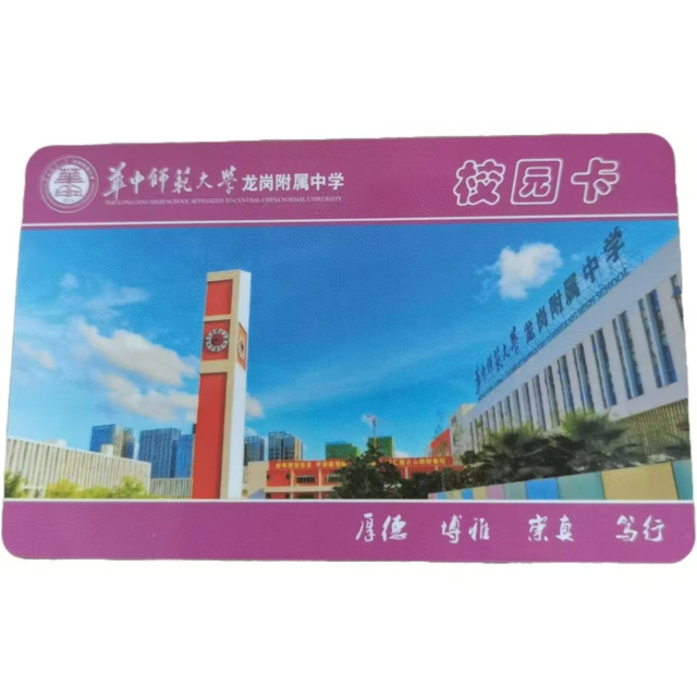 RFID Passive ISO14443A 13.56mhz FM1208 8KB CPU Chip School Smart Card